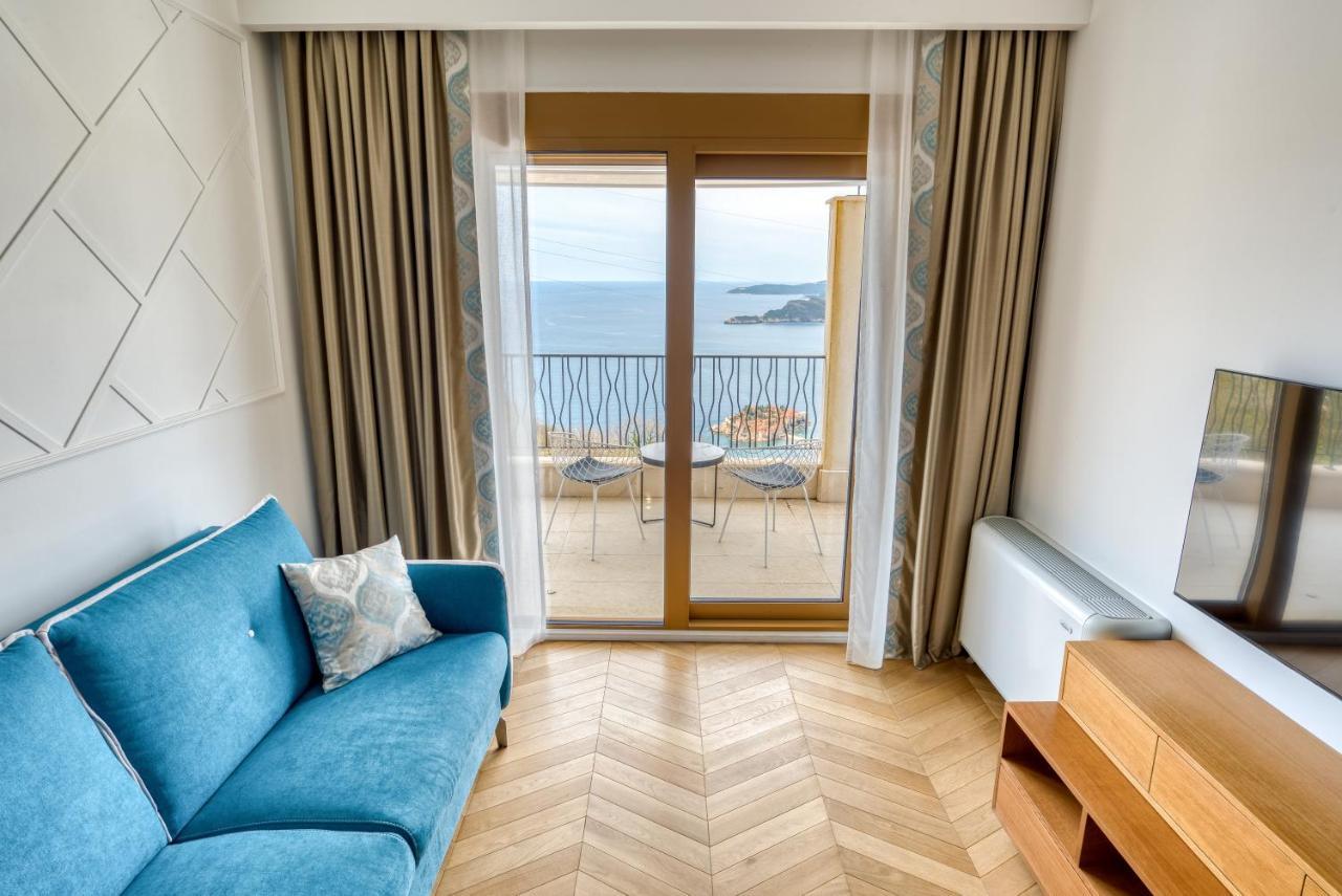 Quercus Residences Apartments Sveti Stefan Buitenkant foto
