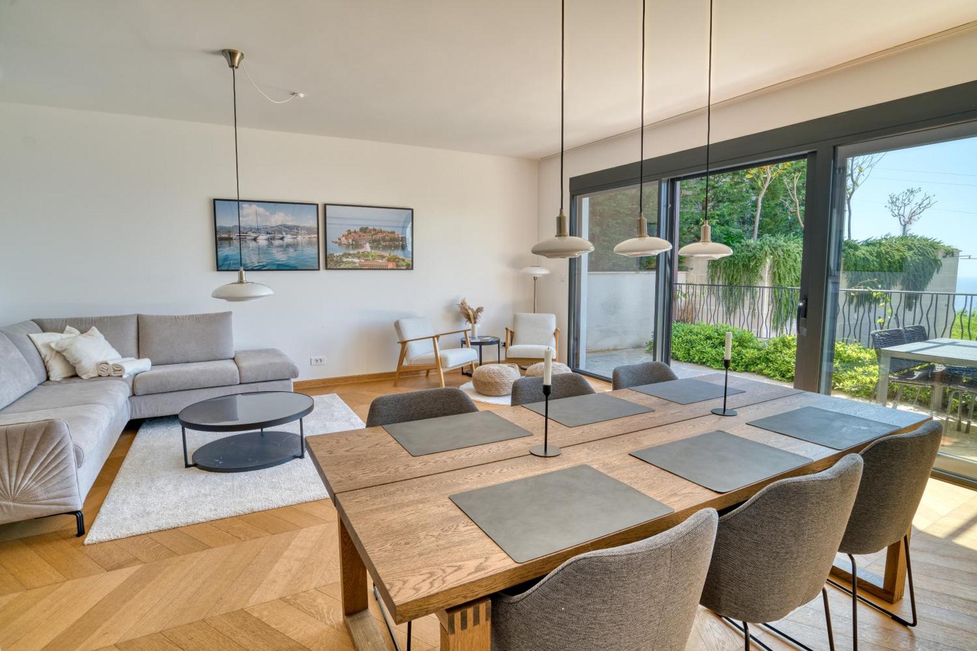Quercus Residences Apartments Sveti Stefan Buitenkant foto